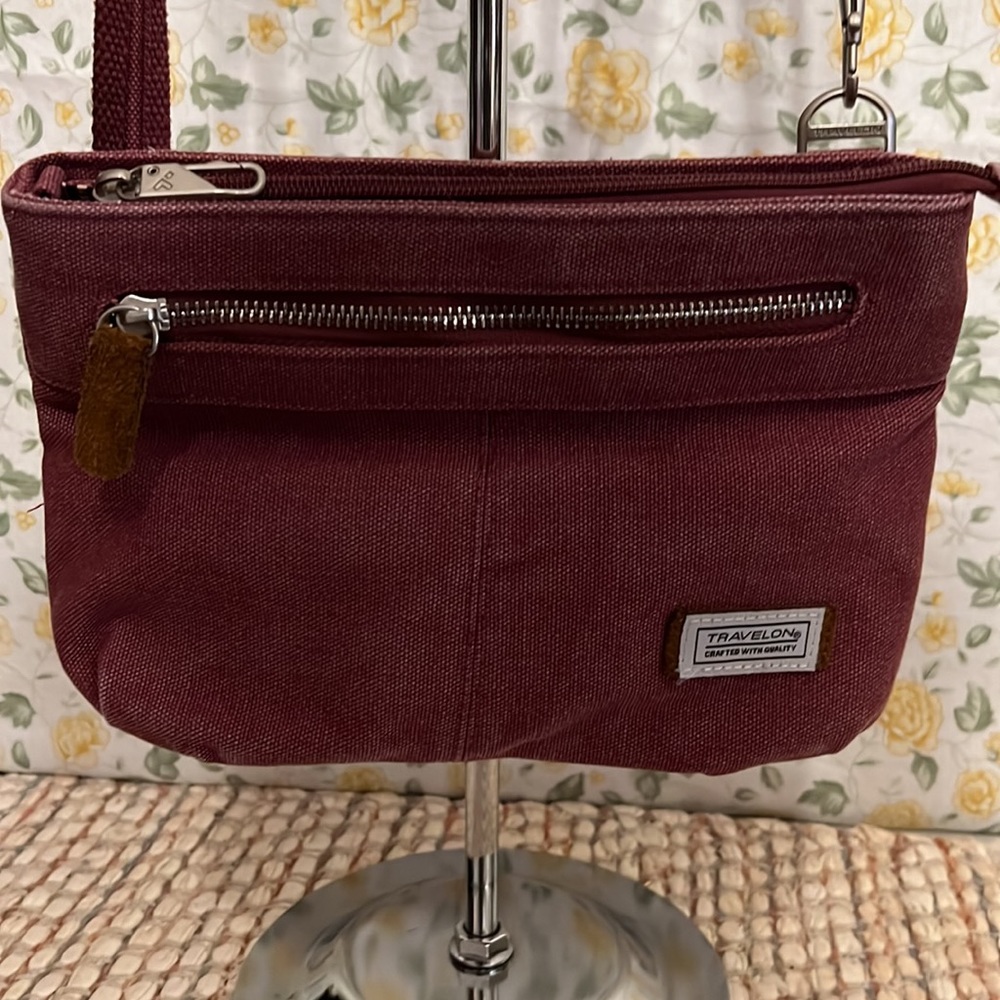 Travelon Canvas Crossbody Bag